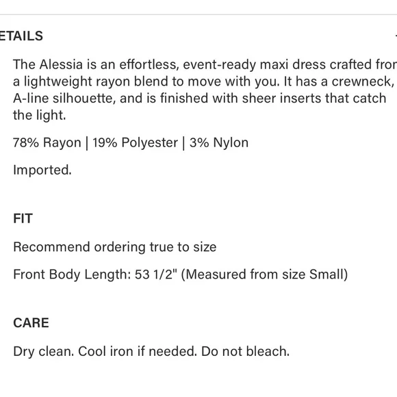 Rails Alessia dress. The Alessia is an effortless, event-ready maxi dress NWOT - Picture 7 of 7